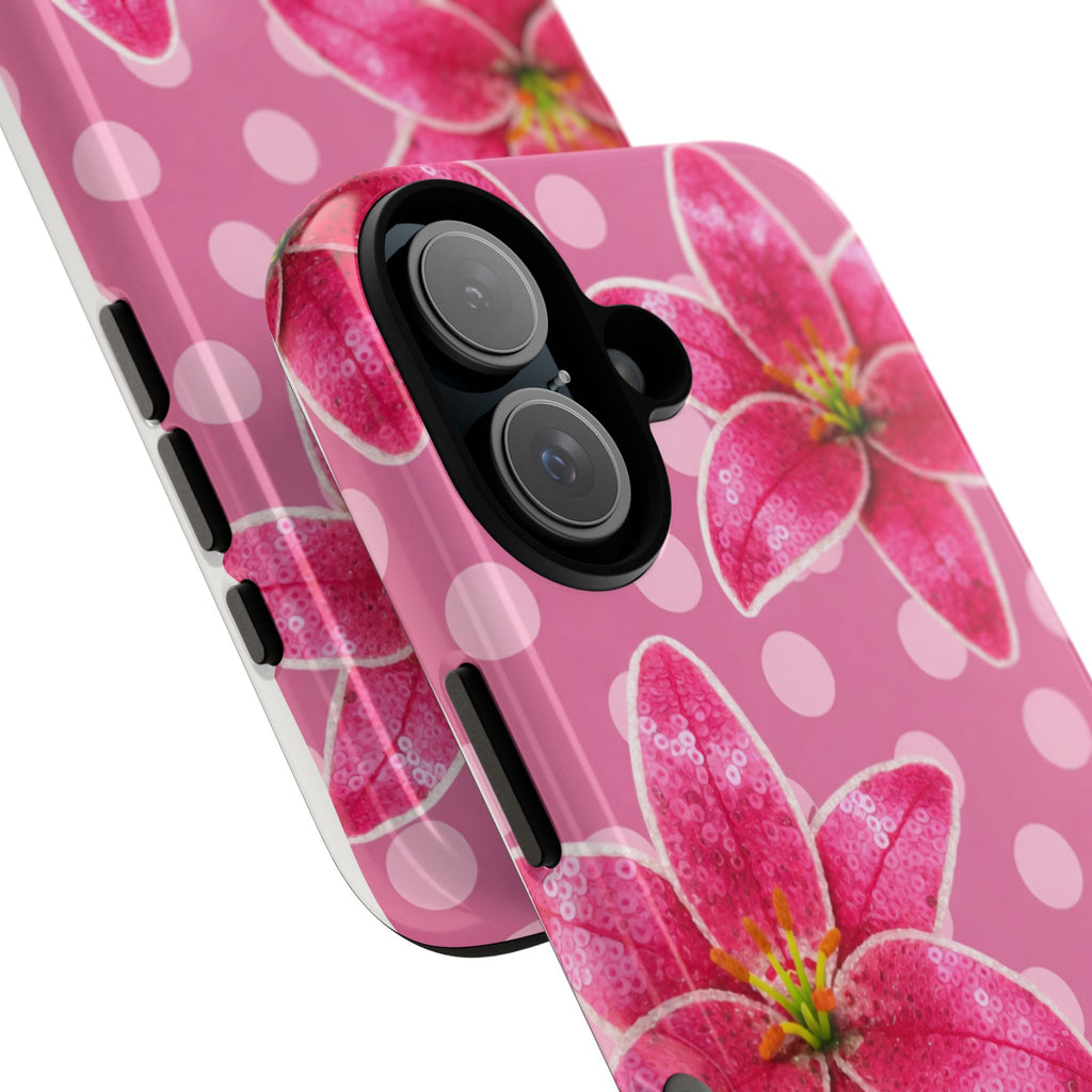 Pink blossom armoured case