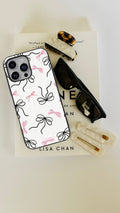 Black & Pink bows case