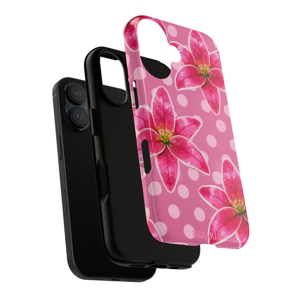 Pink blossom armoured case