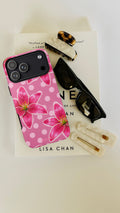 Pink blossom armoured case