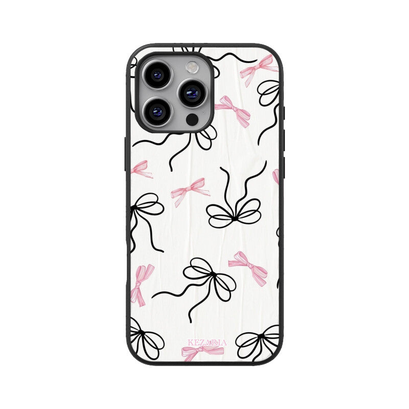 Black & Pink bows case
